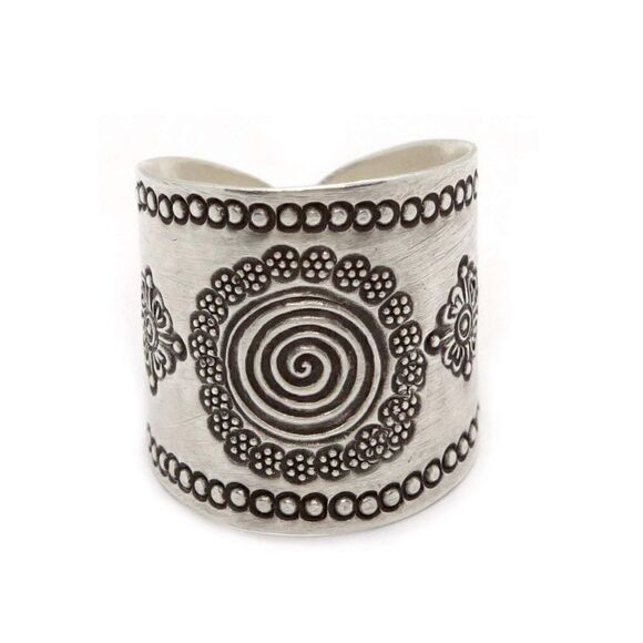 New Solar Sterling Silver Adjustable Ring - Picture 3 of 6